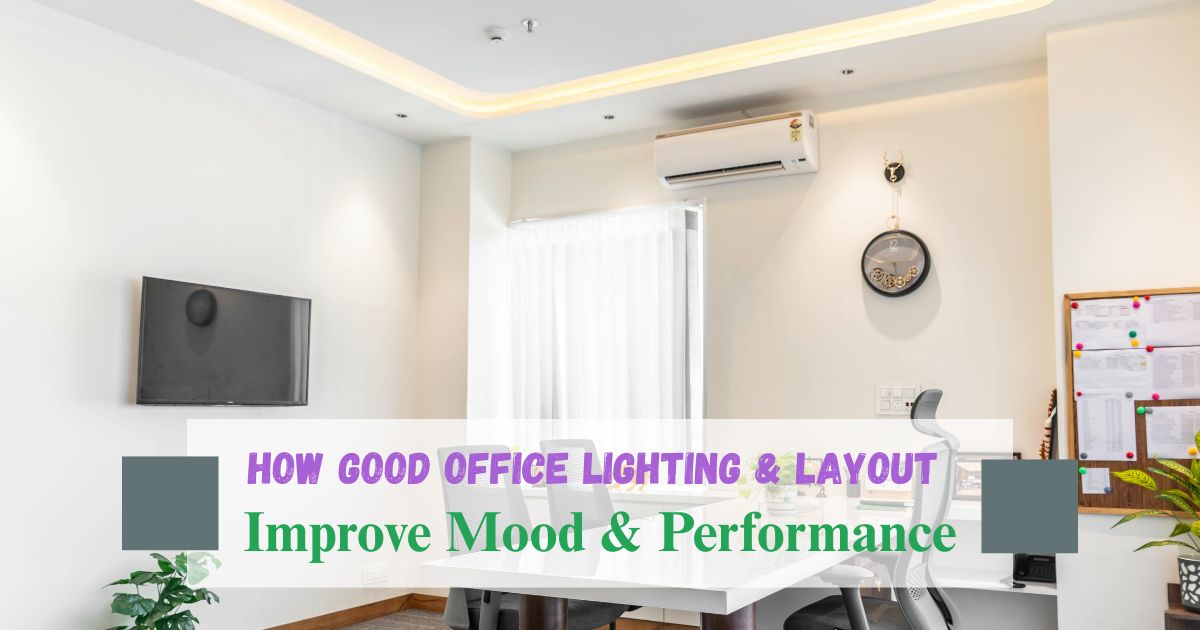 How Good Office Lighting & Layout Improve Mood & Performance - Creative ...
